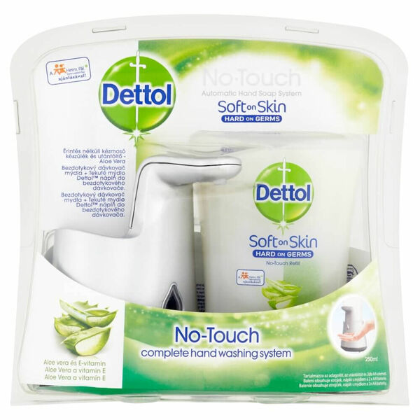 DETTOL Bezdotykový dávkovač mýdla Aloe Vera a vitamín E (250 ml) porovnat ceny