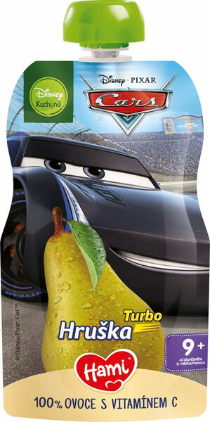 Hami Disney Cars hruška kapsička 6x110 g porovnat ceny