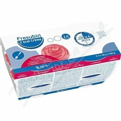 FRESUBIN 2 KCAL CREME LESNÍ JAHODA perorální SOL 4X125G porovnat ceny