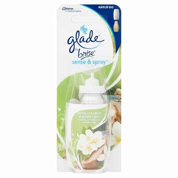 GLADE by Brise Sense & Spray Santalové dřevo & jasmín z Bali náplň 18 ml porovnat ceny