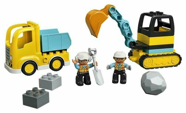 Lego Náklaďák a pásový bagr 10931 porovnat ceny