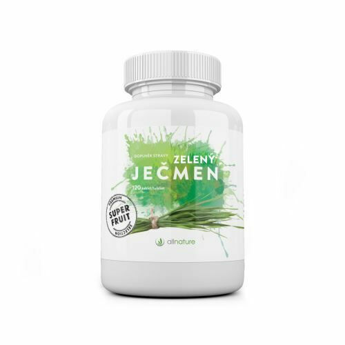 Allnature Zelený ječmen 120 tablet porovnat ceny