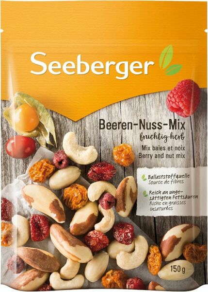 Seeberger Směs sušeného ovoce a ořechů 150g porovnat ceny