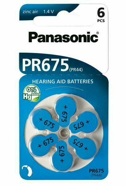 Baterie do naslouchadel PR-675H(44H)/6LB porovnat ceny