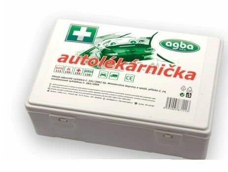 Autolékárnička plastová bílá 182/2011 AGBA porovnat ceny