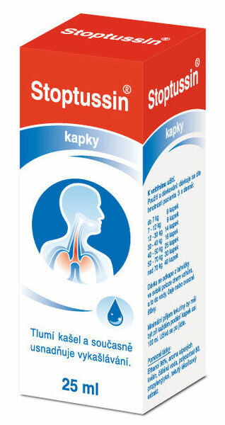 Stoptussin, perorální kapky, roztok, 25ml porovnat ceny