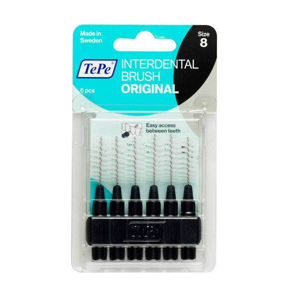 TePe Original mezizubní kartáčky 1,5mm Černé 6ks porovnat ceny