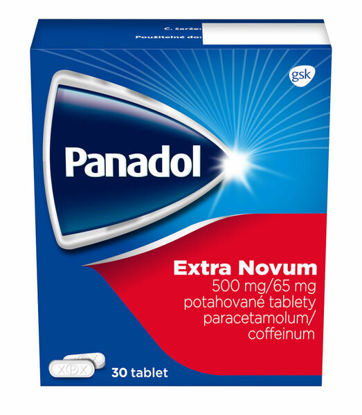 Panadol Extra Novum 30 tablet porovnat ceny