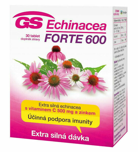 GS Echinacea FORTE 600mg 30 tablet porovnat ceny
