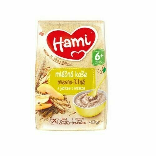 Hami ml.kaše ovesno-žitná s jablkem a hruškou 210g porovnat ceny