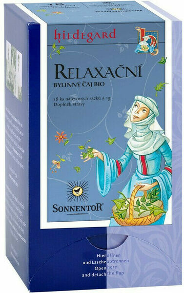 SONNENTOR Relaxační čaj sv. Hildegardy porcovaný BIO 18g porovnat ceny