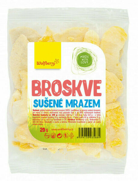 Wolfberry Broskve 20g porovnat ceny
