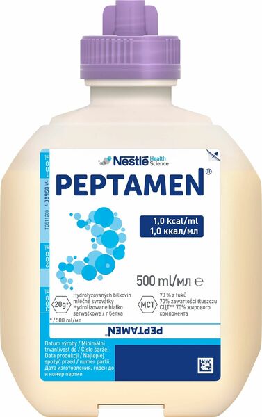 Peptamen Neutrální perorální roztok 500ml porovnat ceny