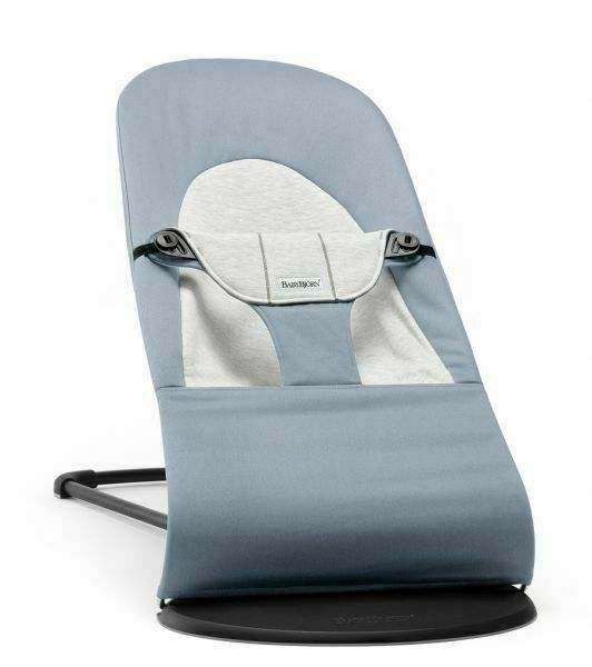 BabyBjörn Lehátko Balance Soft Blue/Grey Cotton/Jersey modré porovnat ceny