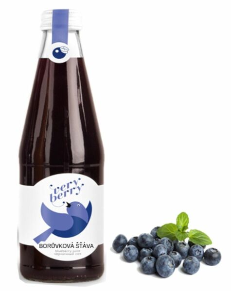 Very Berry 100% Borůvková šťáva 330ml porovnat ceny