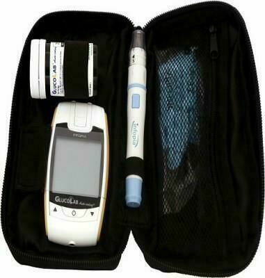 Glukometr GlucoLab s 25ks test.proužků+25 lancet porovnat ceny
