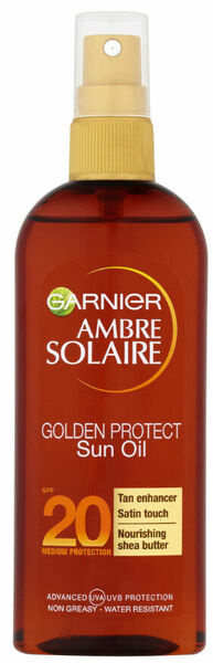 Garnier Ambre Solaire Golden Protect olej na opalování SPF20 150ml porovnat ceny