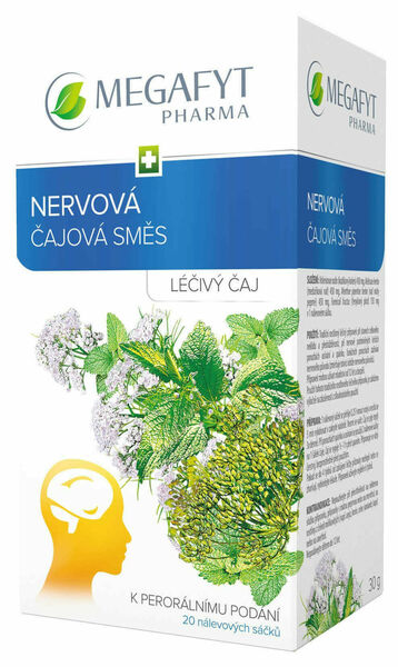 Megafyt Nervová čajová směs léčivý čaj 20x1.5gm porovnat ceny