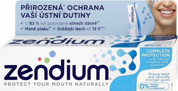 Zendium zubní pasta Complete Protection 75ml porovnat ceny