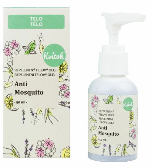 Kvitok Repelentní tělový olej Anti Mosquito 50ml porovnat ceny
