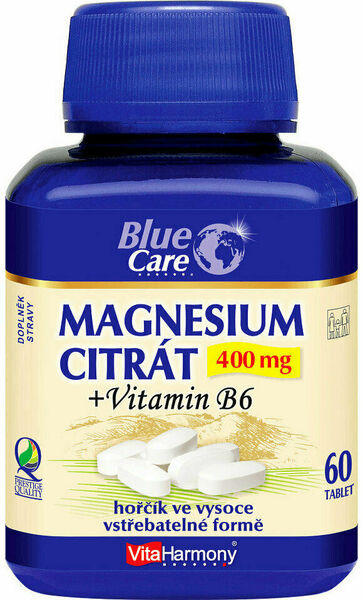 VitaHarmony Magnesium citrát 400mg+Vitamin B6, 60 tablet porovnat ceny