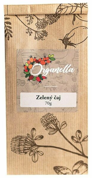 ORGANELLA TEA Zelený čaj 70g porovnat ceny