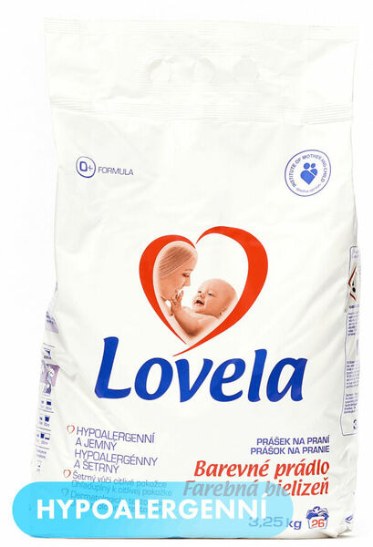 Lovela prášek color 3,25kg porovnat ceny