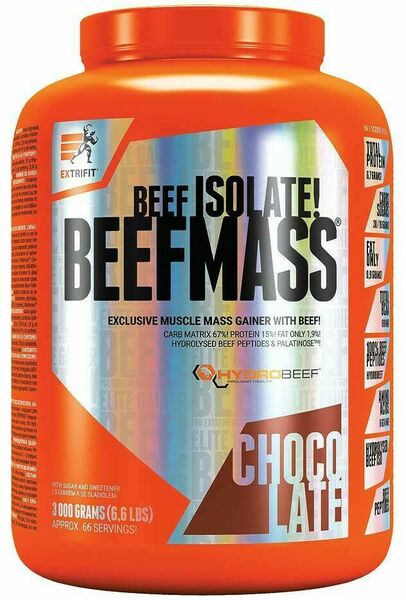 Extrifit BeefMass 3kg čokoláda porovnat ceny