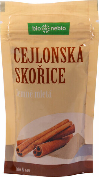 Bio nebio  Bio*nebio jemně mletá cejlonská skořice v bio kvalitě 50g porovnat ceny