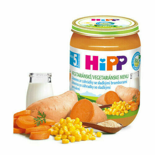 HiPP BABY BIO Zelenina se sladkými bramborami 190g C-124 porovnat ceny