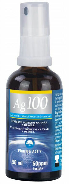 Pharma Activ Koloidní stříbro Ag100 50ppm spray 50ml porovnat ceny