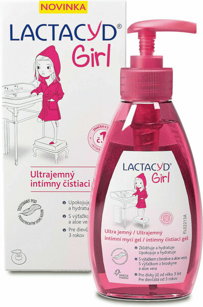 Lactacyd Girl ultra jemný intimní mycí gel 200ml porovnat ceny