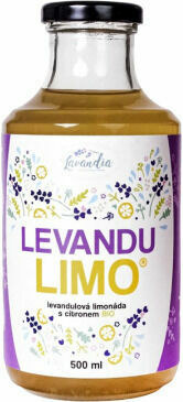 Lavandia Bio Levandulová limonáda s citronem 500ml porovnat ceny