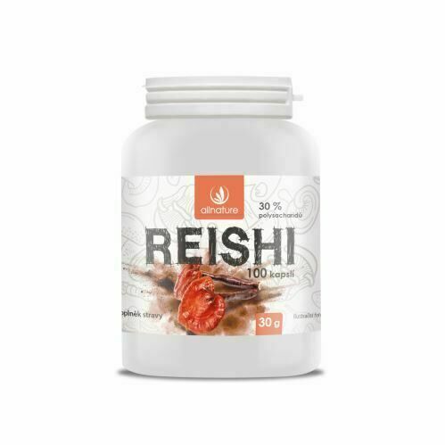 Allnature Reishi 100 kapslí porovnat ceny