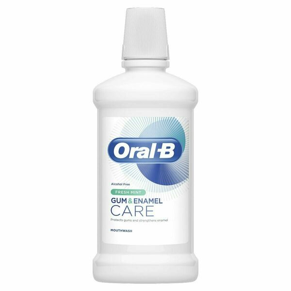 Oral-B Gum & Enamel Care Fresh Mint ústní voda bez alkoholu 500 ml porovnat ceny