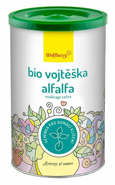 Wolfberry Alfalfa semínka vojtěšky BIO semínka na klíčení 200g porovnat ceny