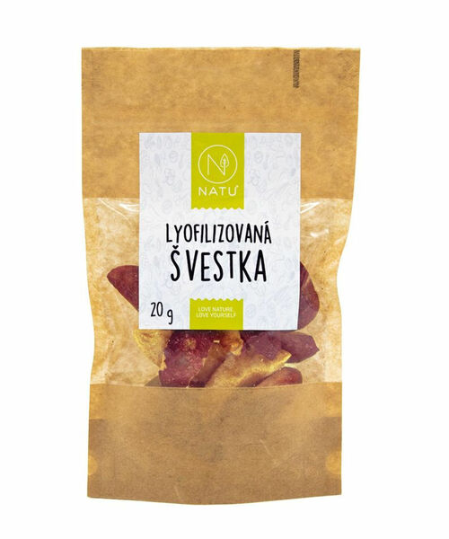NATU Lyofilizovaná švestka 20 g porovnat ceny