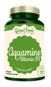 GreenFood Nutrition Aquamin + Vitamin D3 60cps porovnat ceny