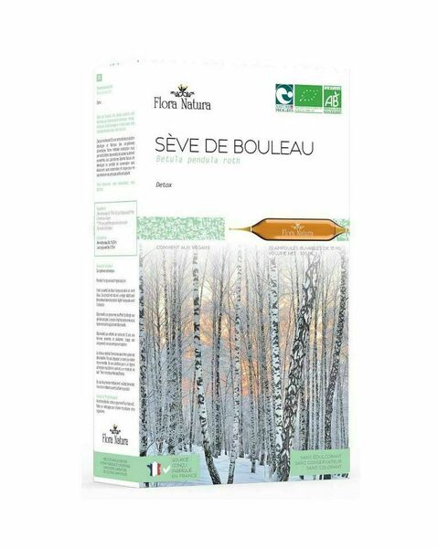 Flora Natura Březová šťáva BIO 20x15 ml porovnat ceny