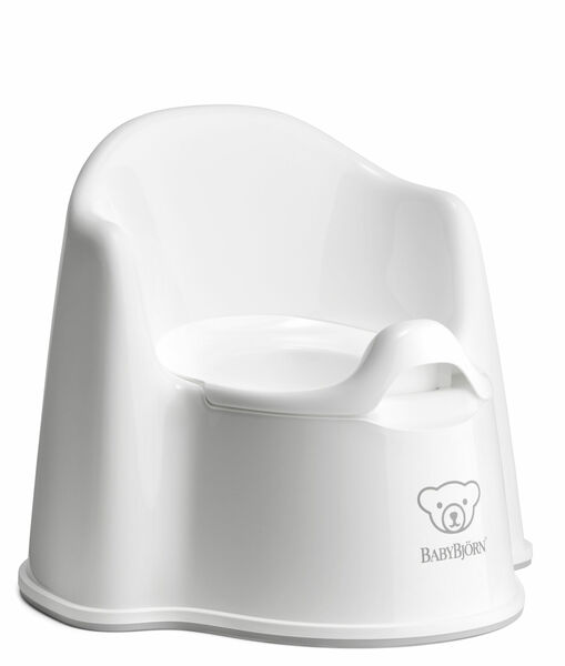 BabyBjörn nočník křesílko White Grey bílý porovnat ceny