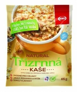 Semix  Kaše Třízrnná natural 65g porovnat ceny