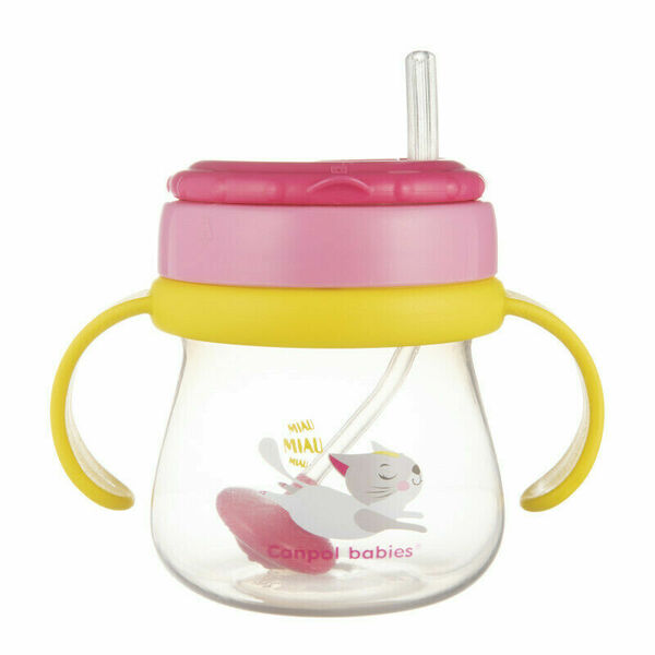 Canpol babies Hrníček sportovní se slámkou a závažím 250ml porovnat ceny