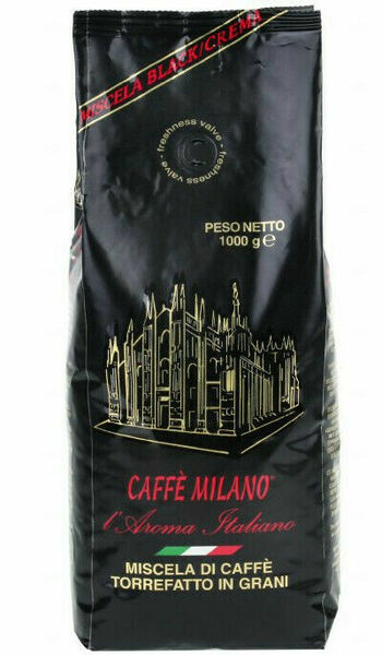 Caffé Milano Black 1 Kg zrnková káva porovnat ceny