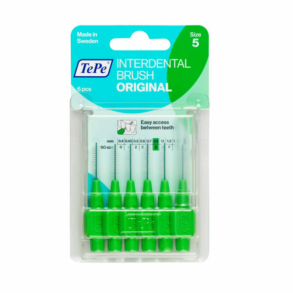 TePe Mezizubní kartáčky zelené 0,8mm 6ks porovnat ceny