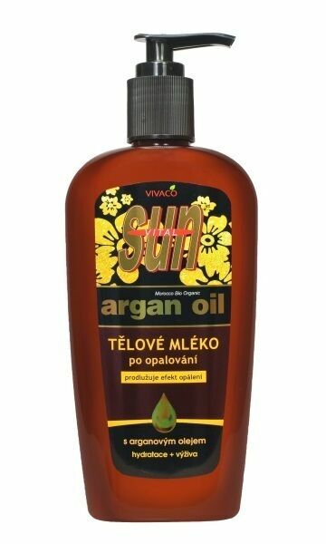 Sun Vital Tělové mléko po opalování s BIO arganovým olejem 300ml porovnat ceny
