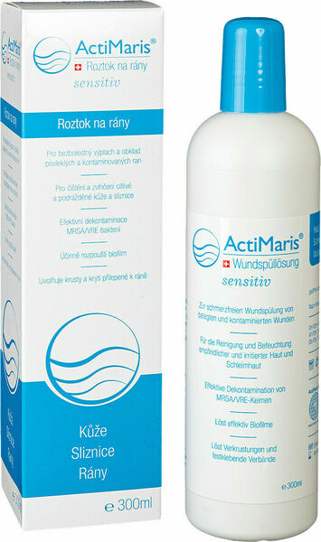 ActiMaris Sensitiv Roztok na výplach a čištění ran 300ml porovnat ceny