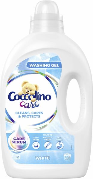 Coccolino prací gel Care, Bílé prádlo (60 pracích dávek) 2,4l porovnat ceny