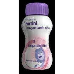 FORTINI COMPACT MULTI FIBRE S PŘÍCHUTÍ JAHODOVOU perorální SOL 4X125ML porovnat ceny