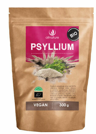 Allnature Psyllium BIO 300g porovnat ceny