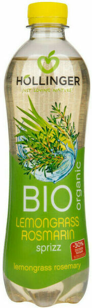 Hollinger Limonáda citronová tráva, rozmarýn BIO 500ml porovnat ceny